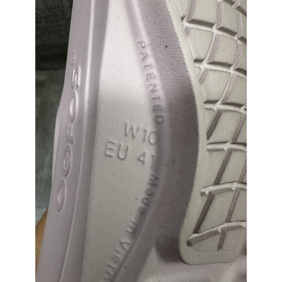 OOFOS OOMega OOAHH Women's size 10 Stardust Platform Comfort Slide - Picture 8 of 8